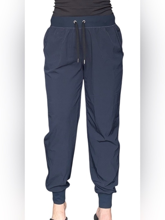 Pants - Navy Jogger Pants with Drawstring Waist